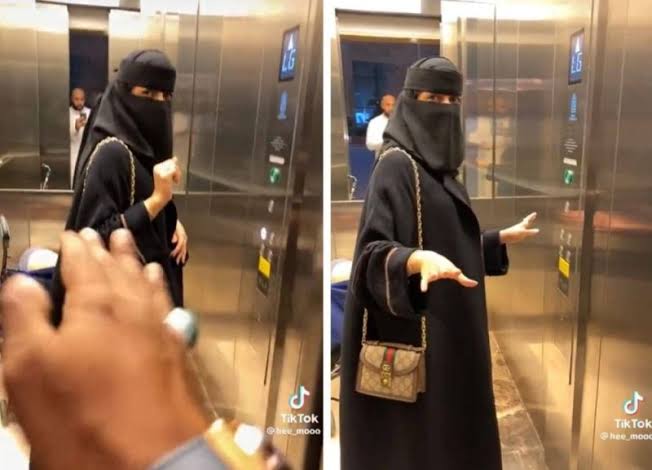 سعودية رفضت دخول رجل المصعد معها ولكنه اصر على الدخول.. ومفاجأة بشأن ما حدث بينهما بالمصعد