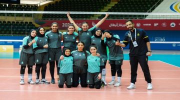 سيدات النصر يحصدن الميدالية الذهبية في الكرة الطائرة